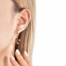 Сережки Gallica з діамантами GLHE0017-00