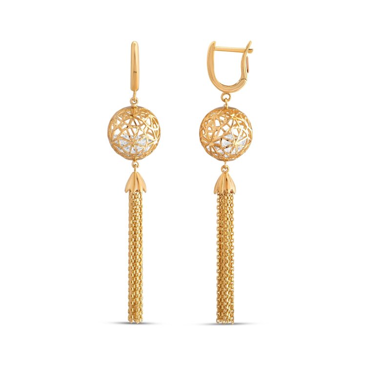 Серьги Roberto Bravo Bigo с фианитами