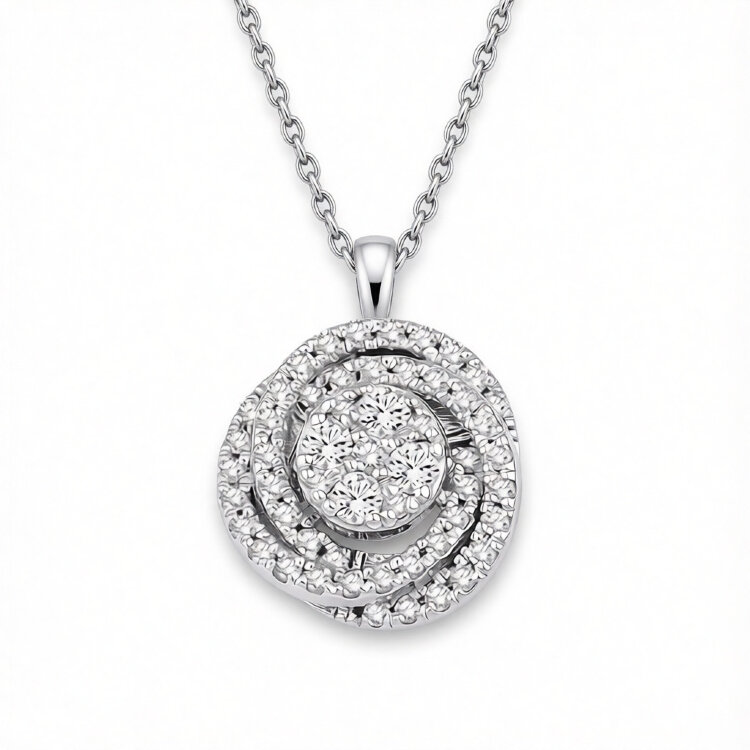 Кольє Diamond Love з діамантами HP27391