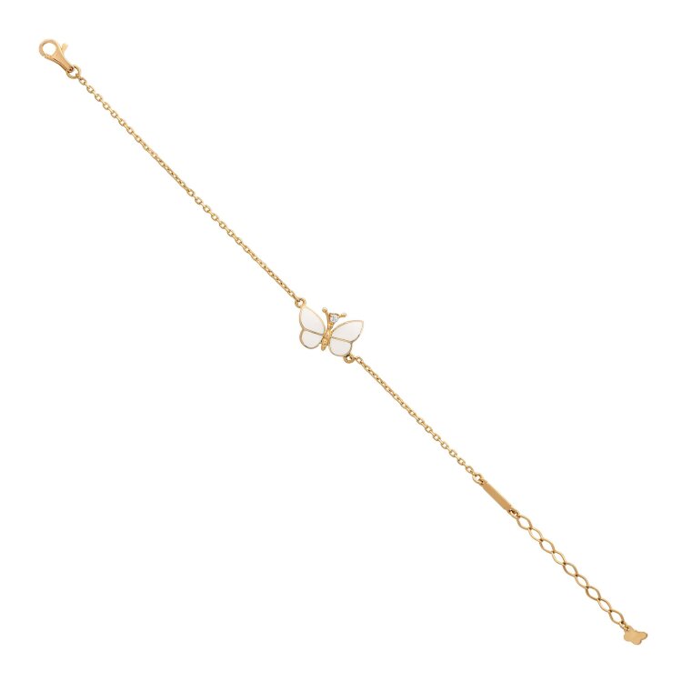 Браслет White Dreams з емаллю та діамантом WDB000007-00 Браслет White Dreams з емаллю та діамантом WDB000007-00