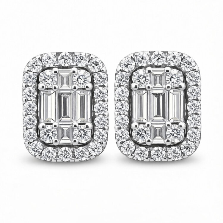 Сережки Diamond Love з діамантами ER0062-1