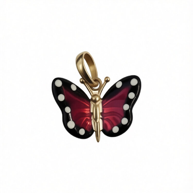 Кулон Monarch Butterfly з емаллю MBXP1003-00