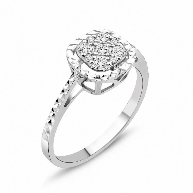 Каблучка Diamond Love з діамантами HP29896 Каблучка Diamond Love з діамантами HP29896
