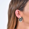 Сережки Primerose з фіанітами та алюмінієм 2ES0243801302