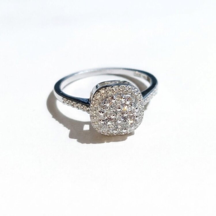 Каблучка Diamond Love з діамантами HP29299