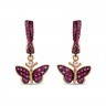 Сережки Monarch Butterfly з сапфірами та діамантами MBHE0018-01