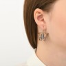 Сережки Wings з емаллю та фіанітами ZOR1177-ML