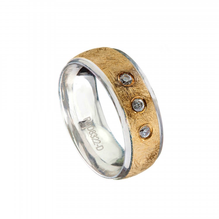 Обручка Amore Infinito з діамантами RBD8322