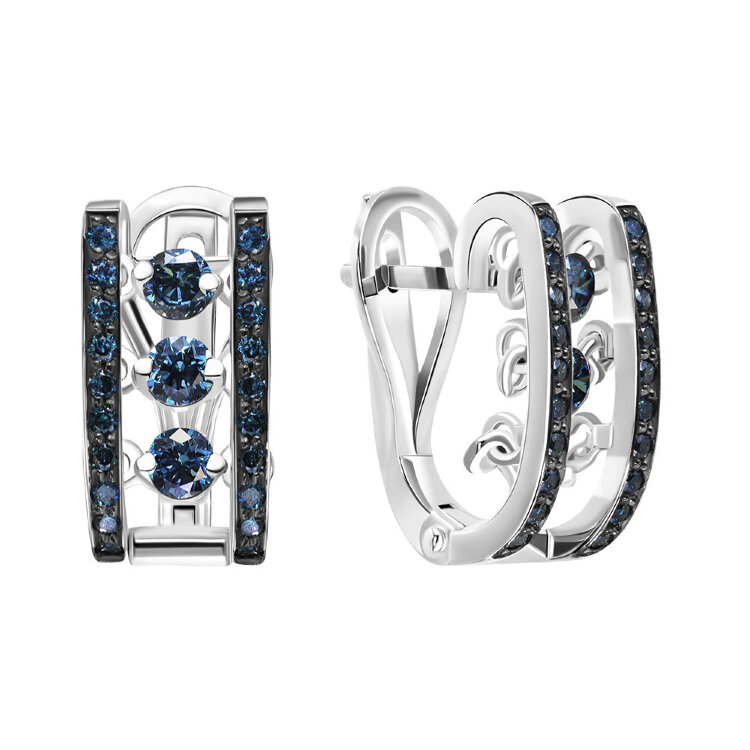 Сережки Salsa з діамантами AKP2012 Сережки Salsa з діамантами AKP2012