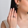 Сережки Rainbow з фіанітами DM4114-7CE