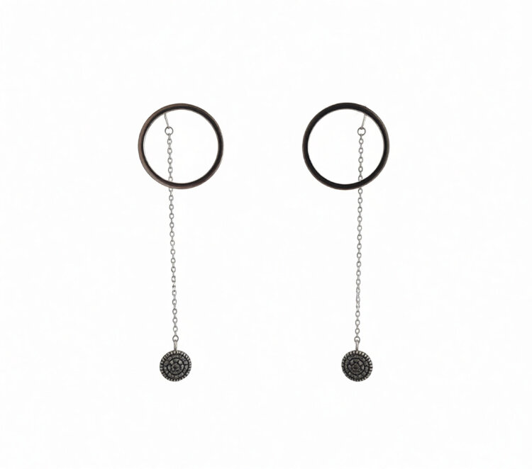 Сережки Naviblue з діамантами AKP2020