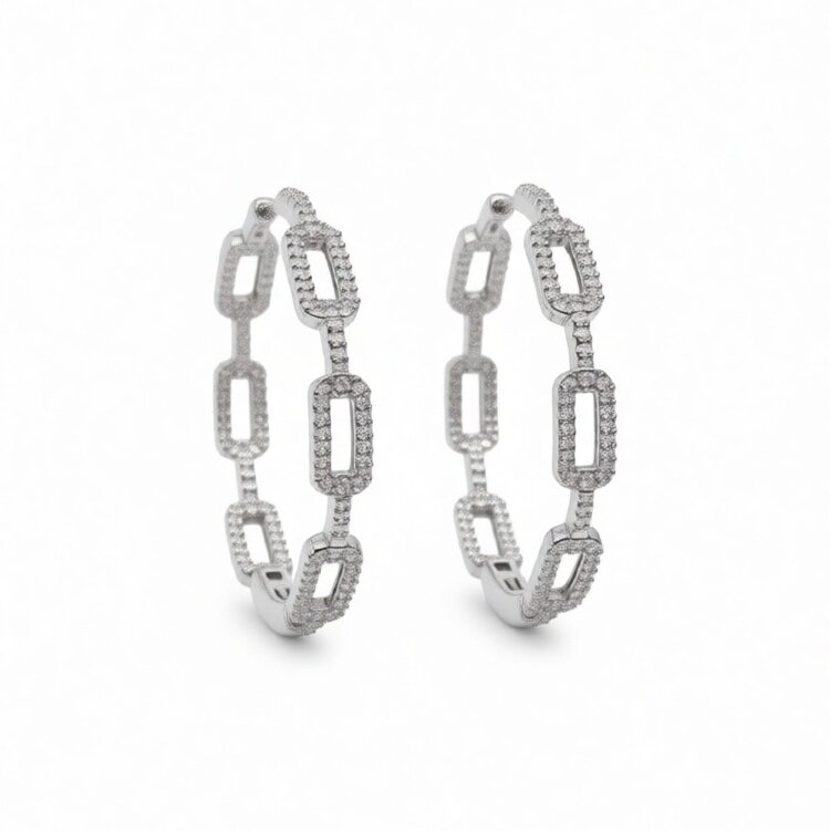 Сережки Rainbow з фіанітами DM4035ER